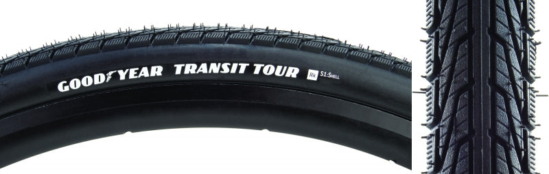 Goodyear Transit Tour Tire - 700 x 35 Clincher Wire Black
