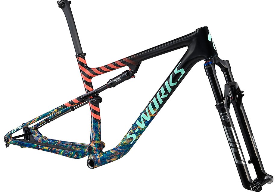 Specialized epic S-Works frmset gloss carbon/cobalt marble/brassy