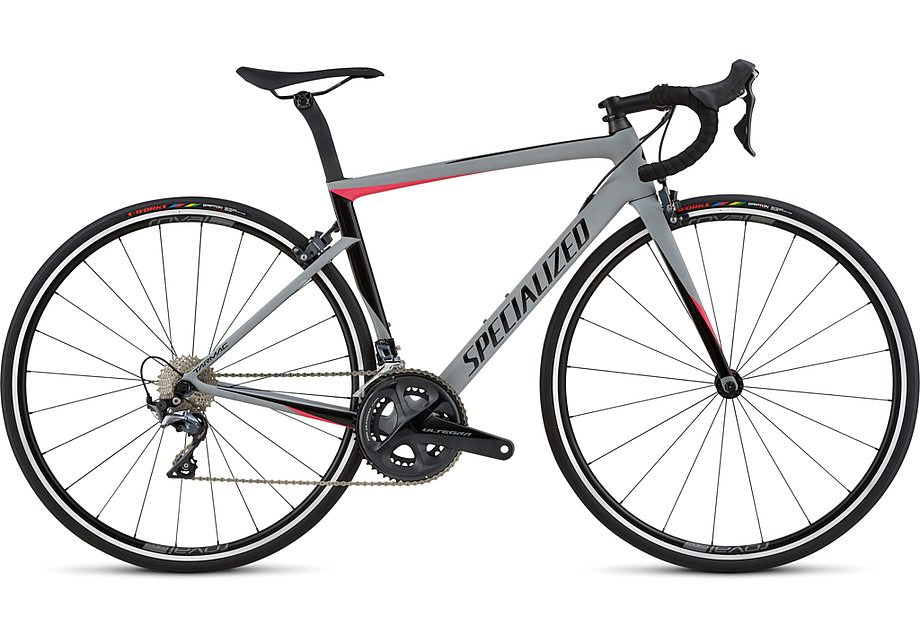 Specialized tarmac wmn sl6 expert satin / gloss / cool gray / acid pink / black 56