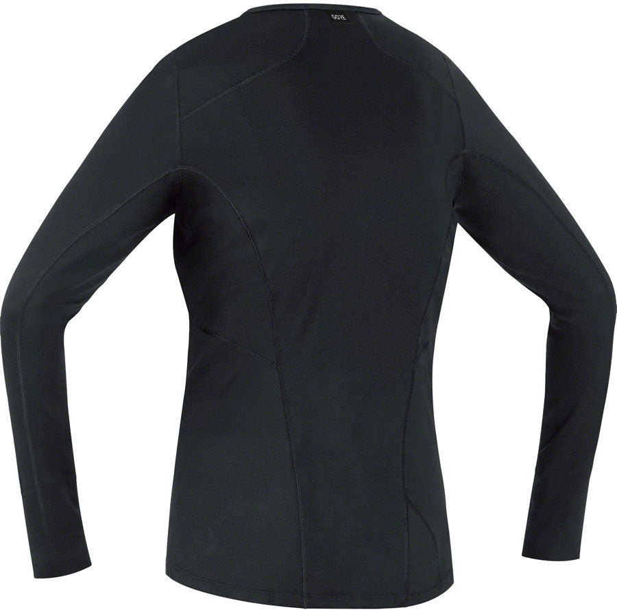 Gorewear M Base Layer Long Sleeve Shirt - Black Womens Small