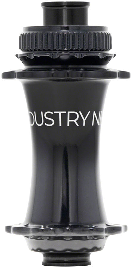 Industry Nine Solix Classic Front Hub - 15 x 110mm Center-Lock Black 28H