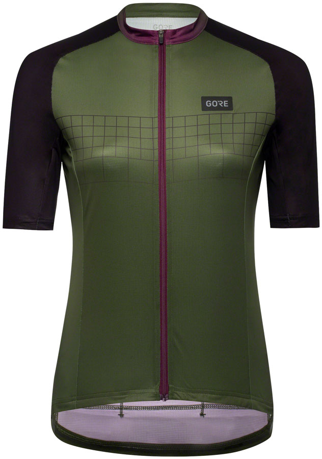 Gorewear Grid Fade Jersey 2.0 - Green/Purple Womens Medium