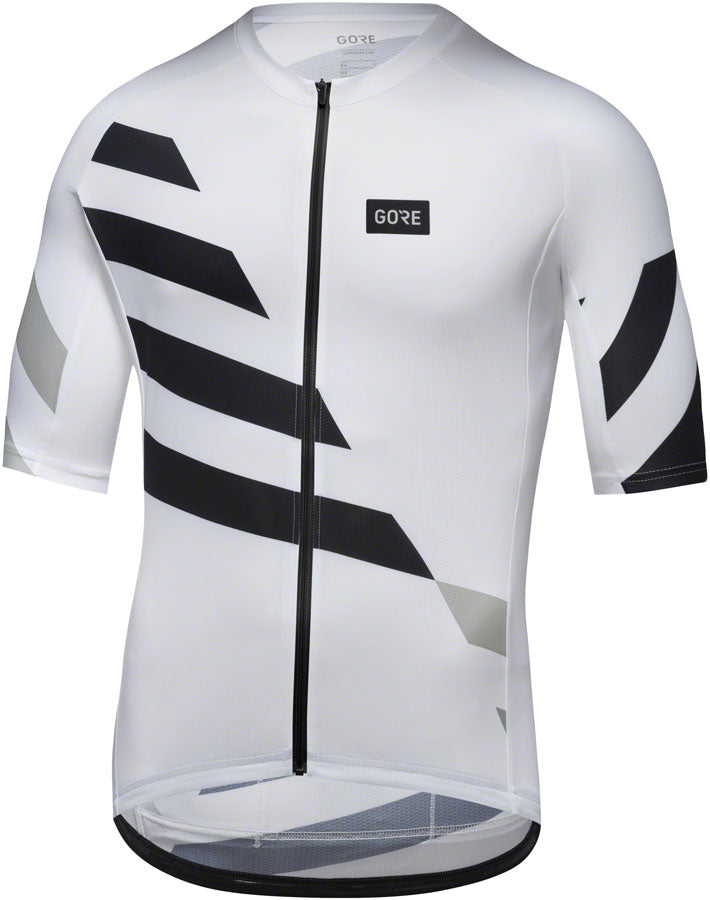 Gorewear Spirit Signal Jersey - White/Black Mens Medium