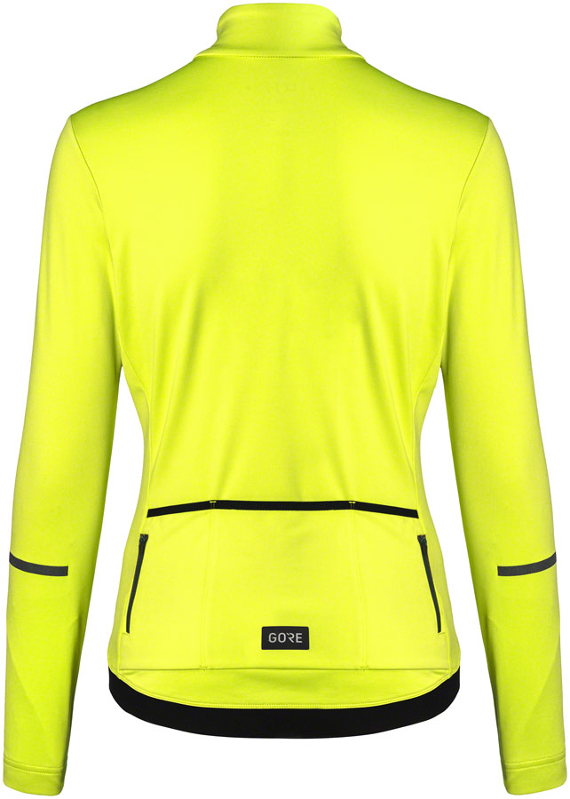 Gorewear Progress Thermo Jersey - Neon Yellow Womens Medium