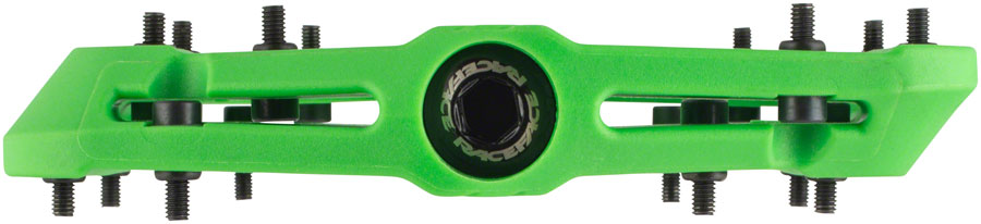 RaceFace Chester Pedals - Platform Composite 9/16" Large Green