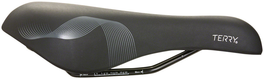 Terry Cite Y Gel Saddle - Chromoly Black Mens