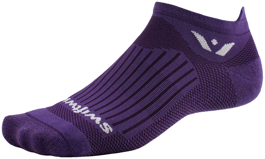 Swiftwick Aspire Zero Tab Socks - Raisin Large