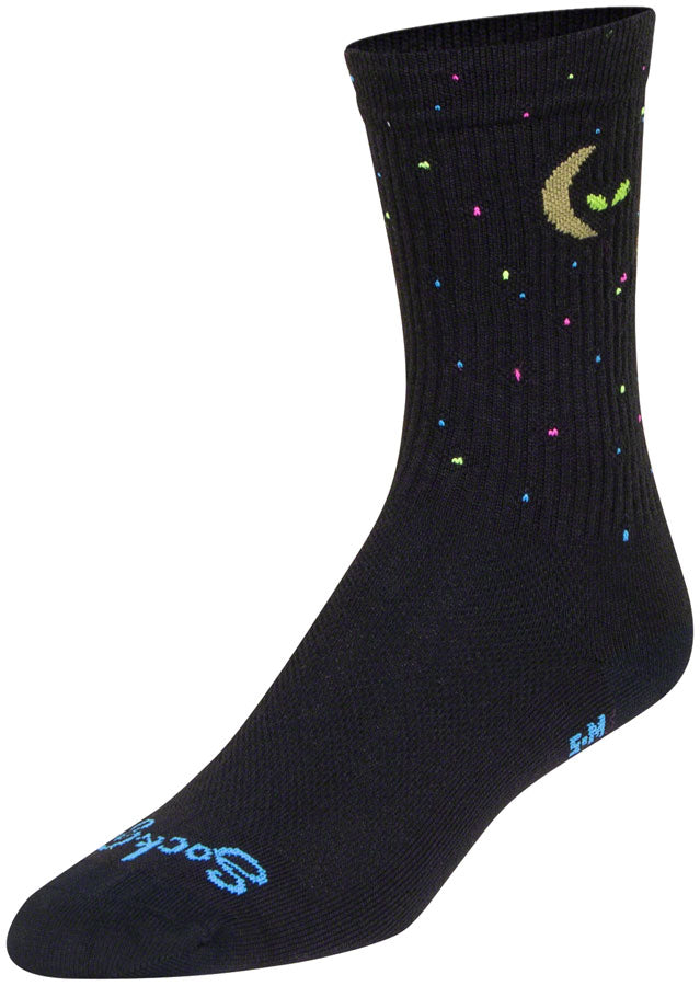 SockGuy Crew Lunalien Socks - 6" Large/X-Large