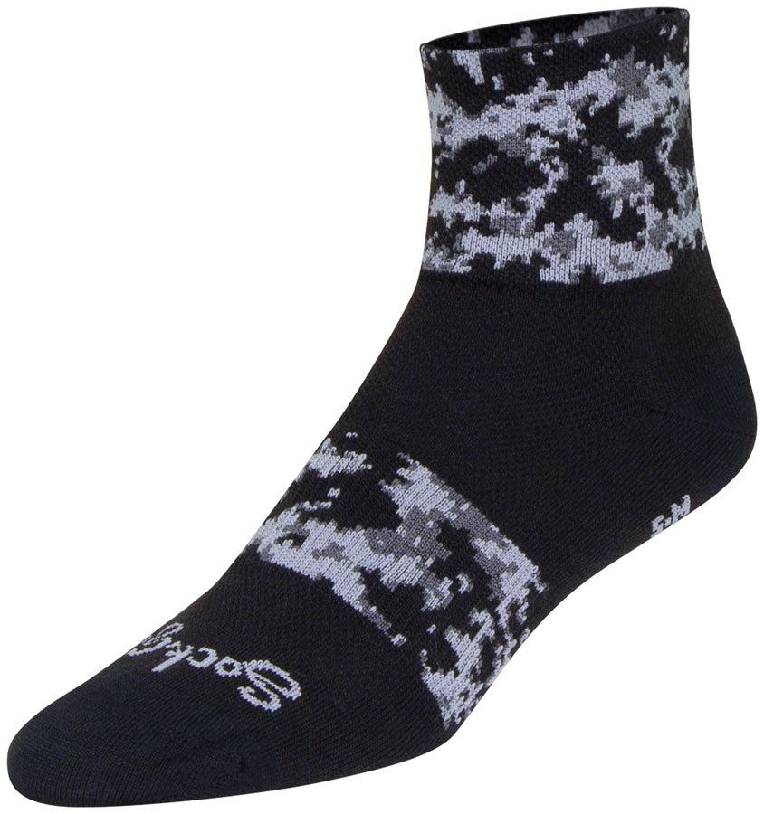 SockGuy Classic Dark Side Socks - 3" Small/Medium