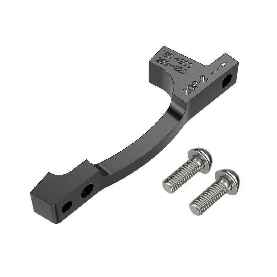 SRAM Post Bracket 20 P 2 Disc Brake Adaptor - For 200mm 220mm Rotors Only Includes Bracket Stainless Steel Bolts