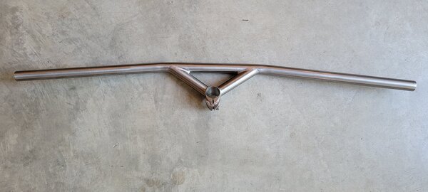 Titanium Mountain Goat Handle Bars – FirstFlightBikes
