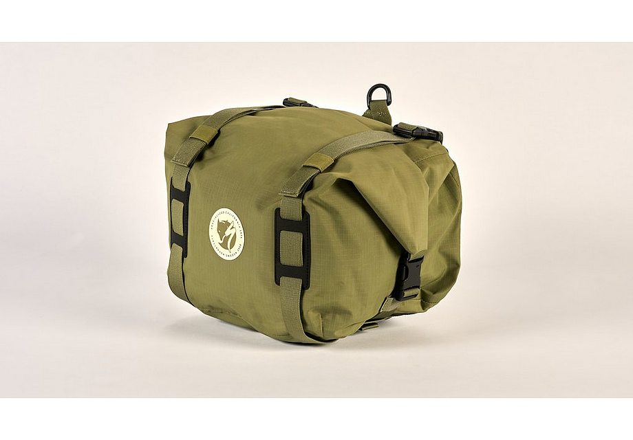 Specialized s/f handlebar rolltop bag green one size