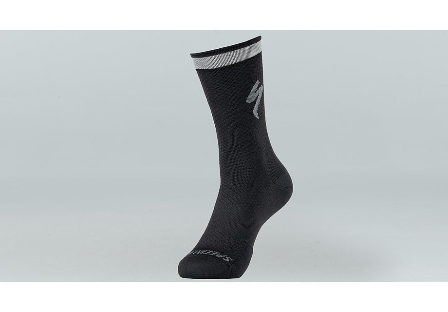 Specialized soft air reflective tall sock black s