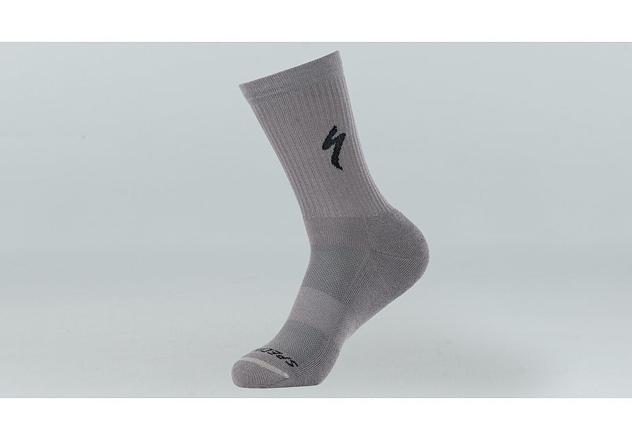 Specialized techno mtb tall sock smoke s