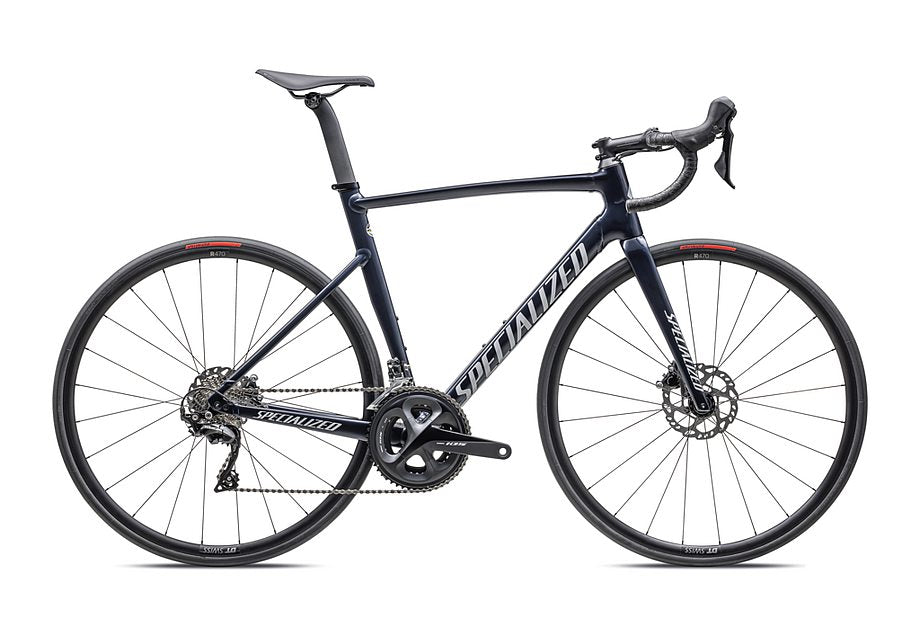 2023 Specialized allez sprint comp bike gloss metallic deep marine/dove grey 49 Bicycle Specialized