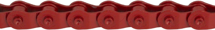 The Shadow Conspiracy Interlock V2 Chain - Single Speed 1/2" x 1/8" 98 Links Half Link Chain Red