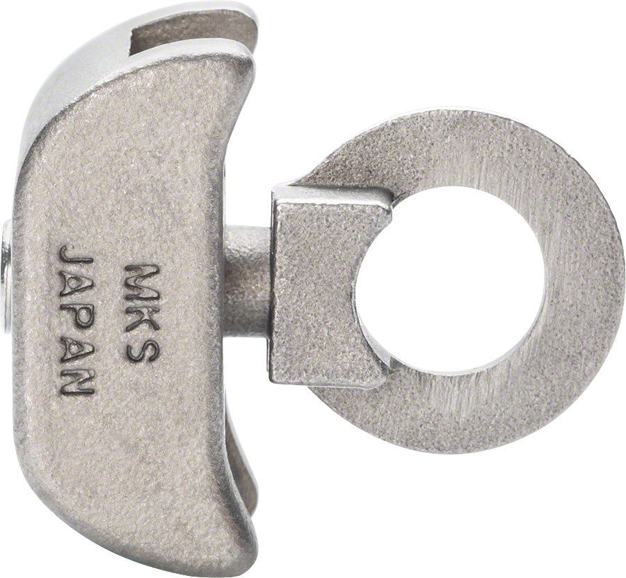 MKS BMX Chain Tensioner - For 9.5 - 10 mm axles 8mm thick dropouts Gray