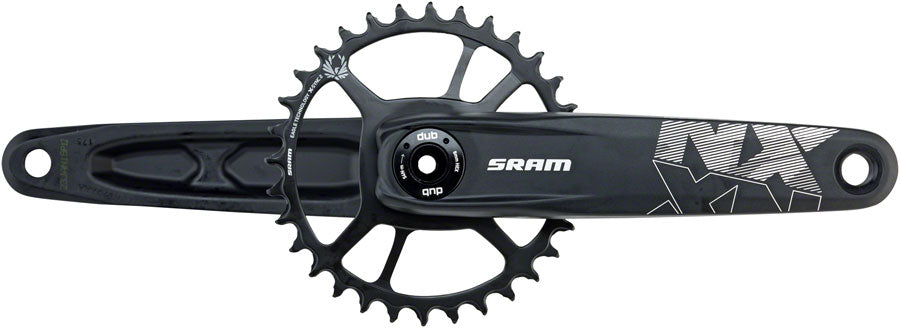 SRAM NX Eagle Crankset - 175mm 12-Speed 32t Direct Mount DUB Spindle Interface BLK