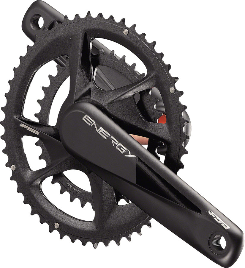 Full Speed Ahead Energy Modular Crankset - 172.5mm 11/12-Speed 46/30t Direct Mount/90mm BCD 386 EVO Spindle Interface BLK