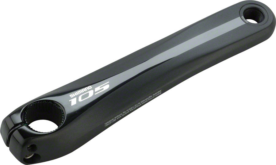 Shimano FC-5800 クランク 170mm ブラック Shimano 105 FC-5800 170mm Left Crank Arm Black – FirstFlightBikes