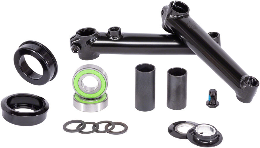 Salt Rookie Crank - 152mm Includes Mid Bottom Bracket 19mm Spindle Black