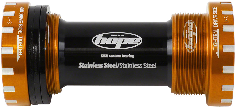 hope ボトムブラケット 68/73 24mm 美品 hope ボトムブラケット 68/73 24mm Hope Stainless Steel 68/73mm