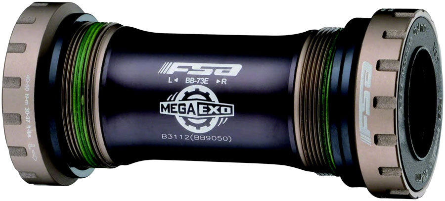 Full Speed Ahead MegaExo Stainless Mountain Bottom Bracket 68/73mm English Threading