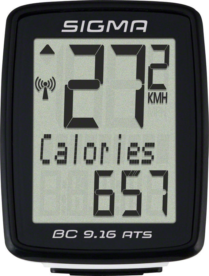 Sigma BC 9.16 ATS Bike Computer - Wireless Black