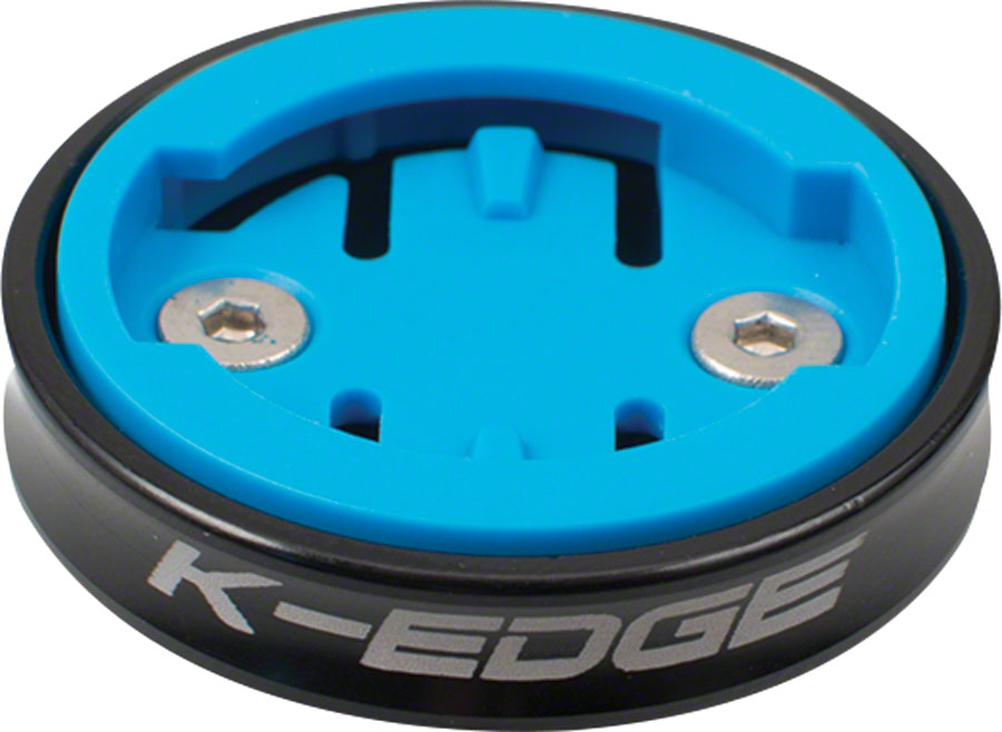 K-EDGE Wahoo Gravity Stem Cap Mount Wahoo Bolt Wahoo ELEMNT computers BLK