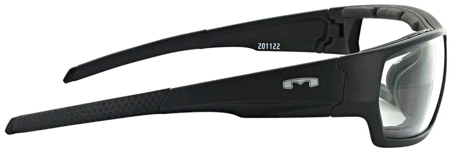 Mountain Shades Roscoe Safety Glasses - Matte Black Clear Lens