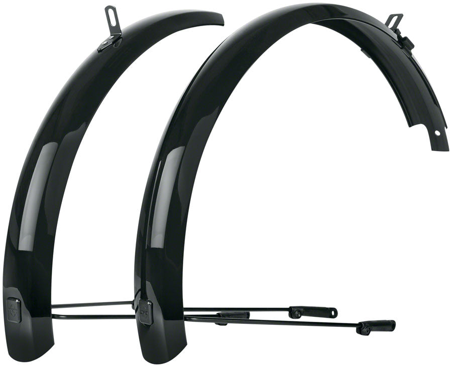 SKS B53 Bluemels Full Coverage Fender Set - 53mm 20 x 1-1.9" Black