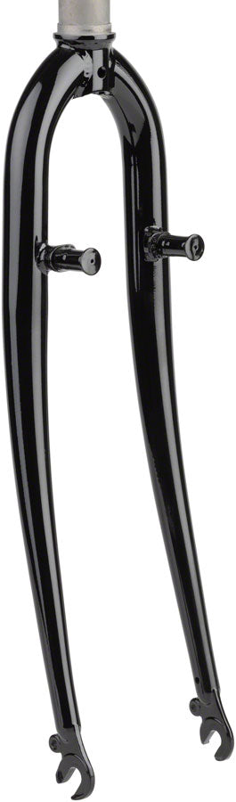 MSW 700c Hybrid Fork - QR x 100mm 1 1/8" Straight Steerer Canti Black