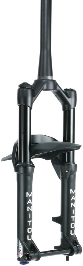 Manitou JUnit Comp Suspension Fork - 20" 100mm 15 x 110mm 40 mm Offset BLK
