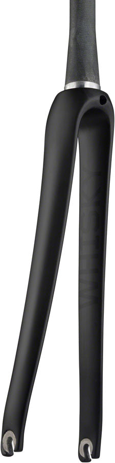 WHISKY No.7 RD Fork - QR 1.5" Tapered Carbon Steerer Rim Brake Matte Black