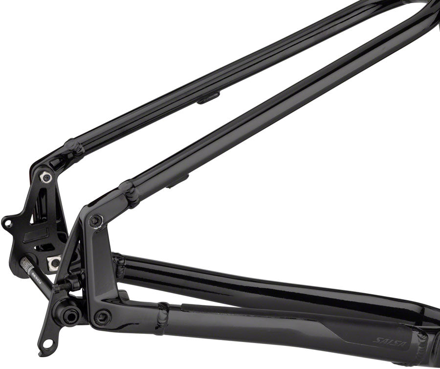 Salsa Timberjack Frame - 29"/27.5" Aluminum Black X-Large