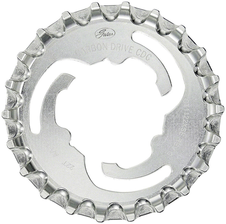 Gates Carbon Drive CDC CenterTrack 3-Lobe SureFit™ Rear Sprocket - 24t Shimano/SRAM 3-Lobe Gray