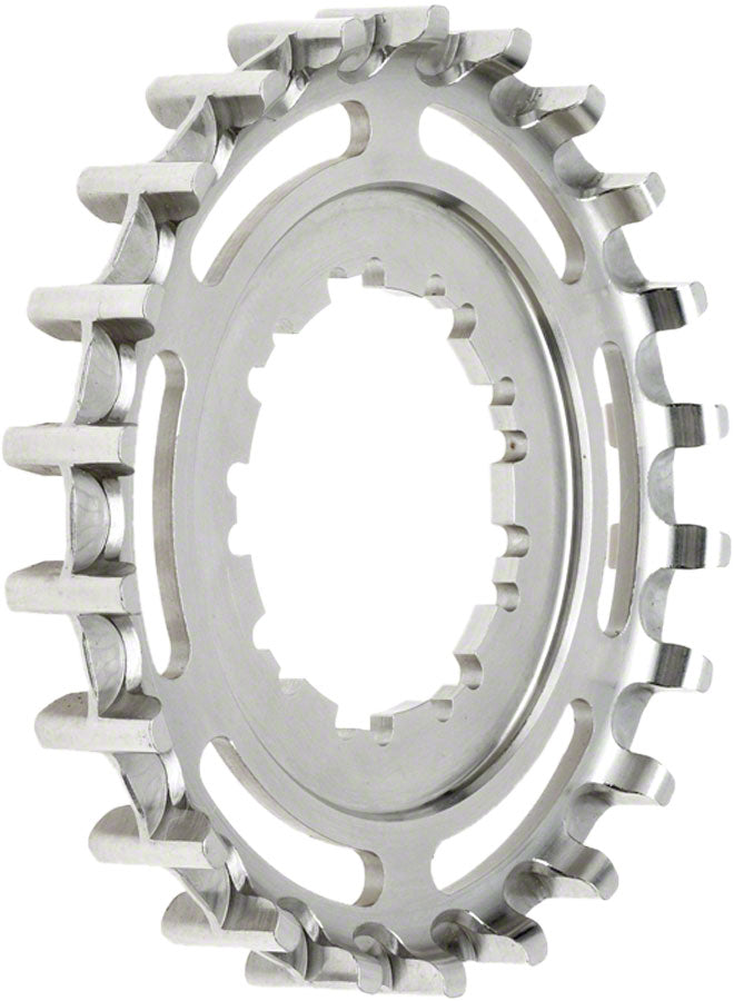 Gates Carbon Drive CDX CenterTrack Freehub 9-Spline Rear Sprocket - 24t Shimano 9-Spline Silver