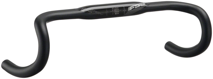 Full Speed Ahead Energy Compact SCR Handlebar - 31.8 Clamp 40cm Black