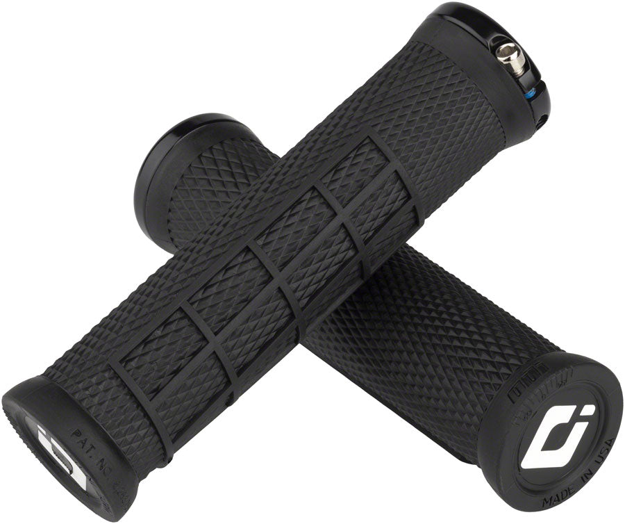 Odi Grips Red ODI Elite Flow MTB Grips Lock-On Handlebar Grips - Main Image
