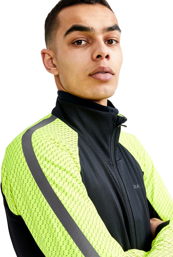 Craft ADV Bike Lumen Subz Jacket - Black/Flumino Mens Small