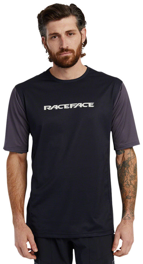 RaceFace Indy Jersey - Short Sleeve Mens Black Medium