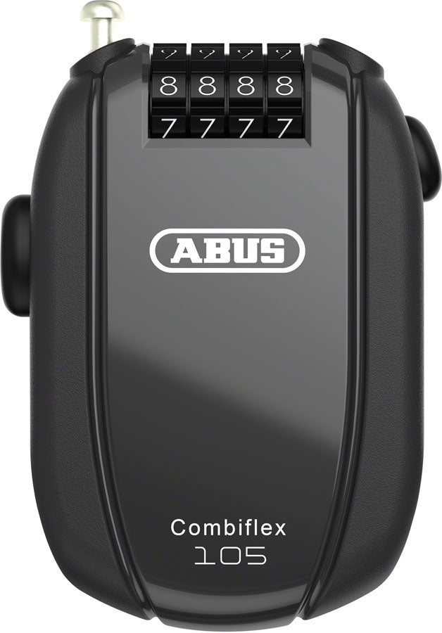 Abus Combiflex Rest Retractable Combo Lock - 105cm Black