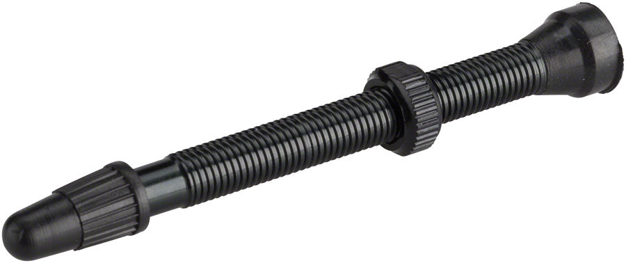 WHISKY No.9 Alloy Tubeless Valves - Pair 65mm Black