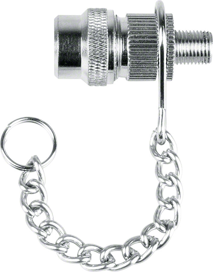 SKS Pump Adaptor with Chain Schrader to Presta