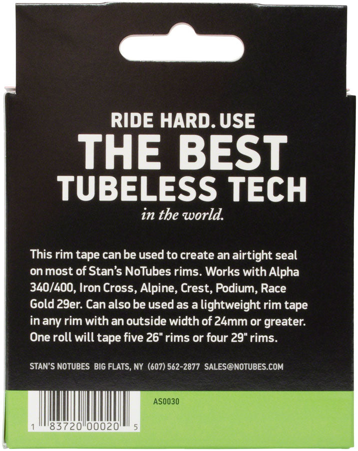 Stans Rim Tape: 21mm x 10 yard roll