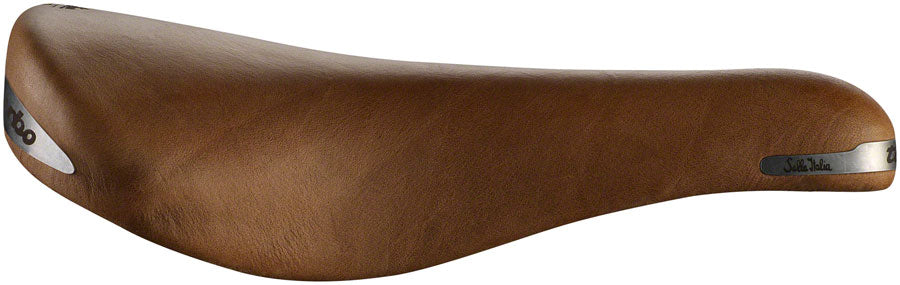 Selle Italia Turbo Racer Saddle - Fec Alloy Brown L1