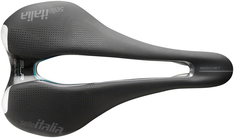 Selle Italia SLR Boost Gravel Superflow Saddle - Titanium Black S3