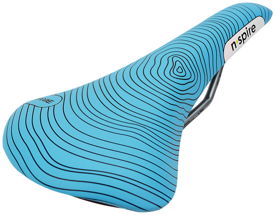 Smanie N.Spire Saddle - Chromoly Microfiber Blue 136
