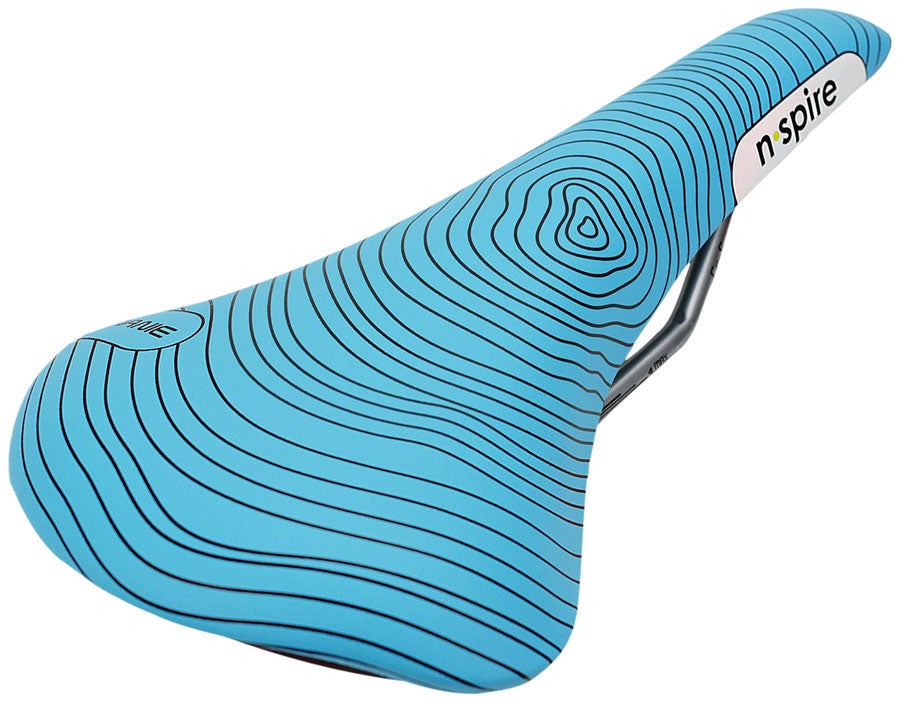 Smanie N.Spire Saddle - Chromoly Microfiber Blue 146