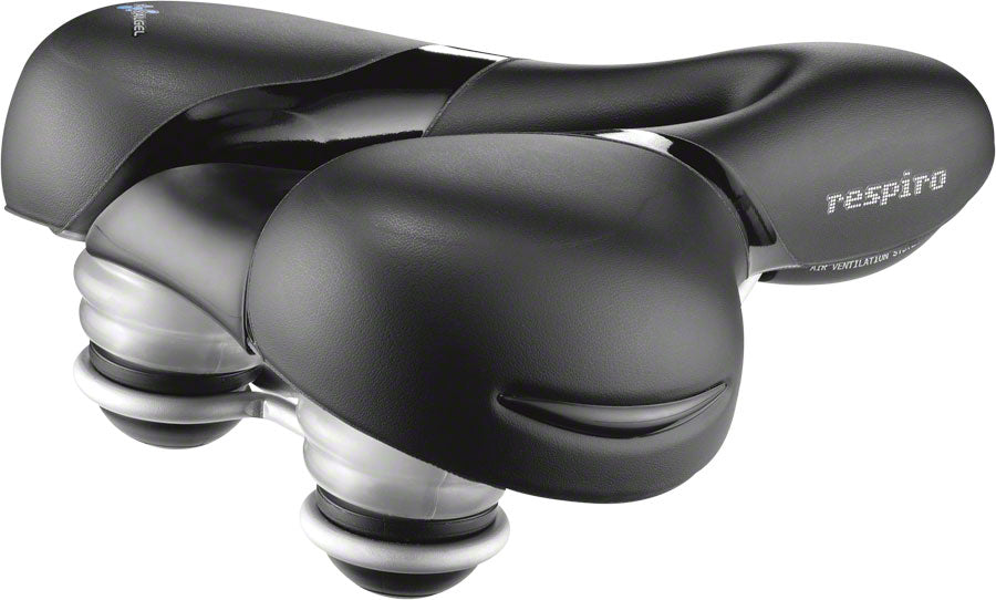 Selle Royal Respiro Saddle -Steel Black Relaxed